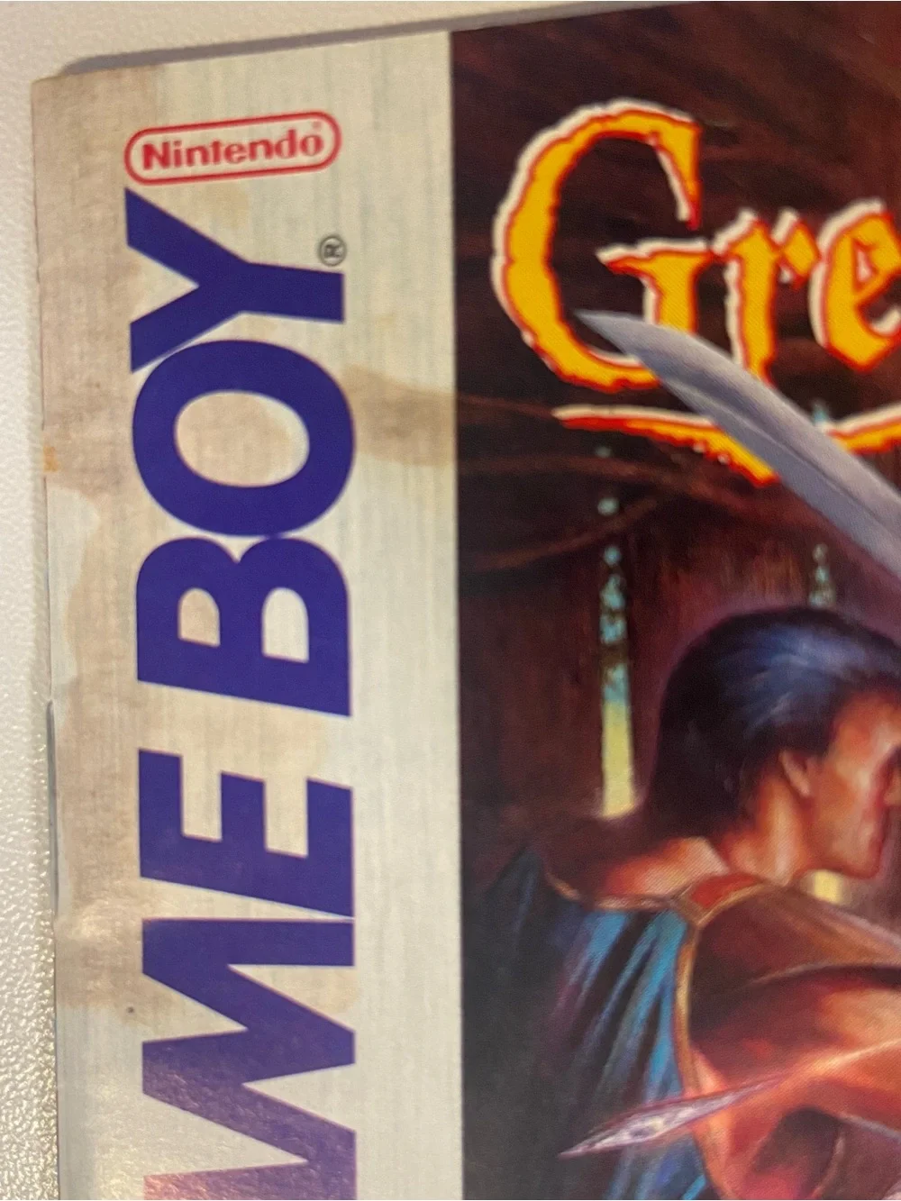 Great Greed Nintendo Gameboy Manual Instruction Booklet Only DMG-B6-USA